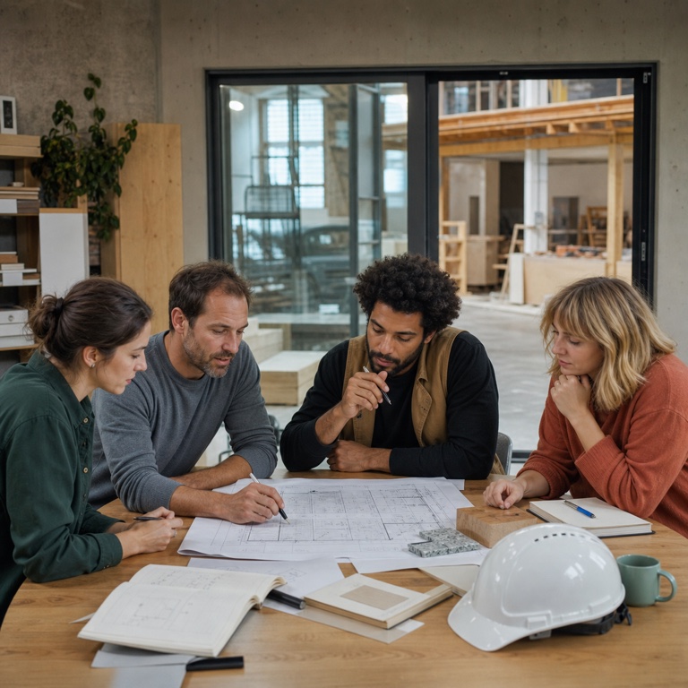La rédaction prépare un dossier sur les métiers du bâtiment